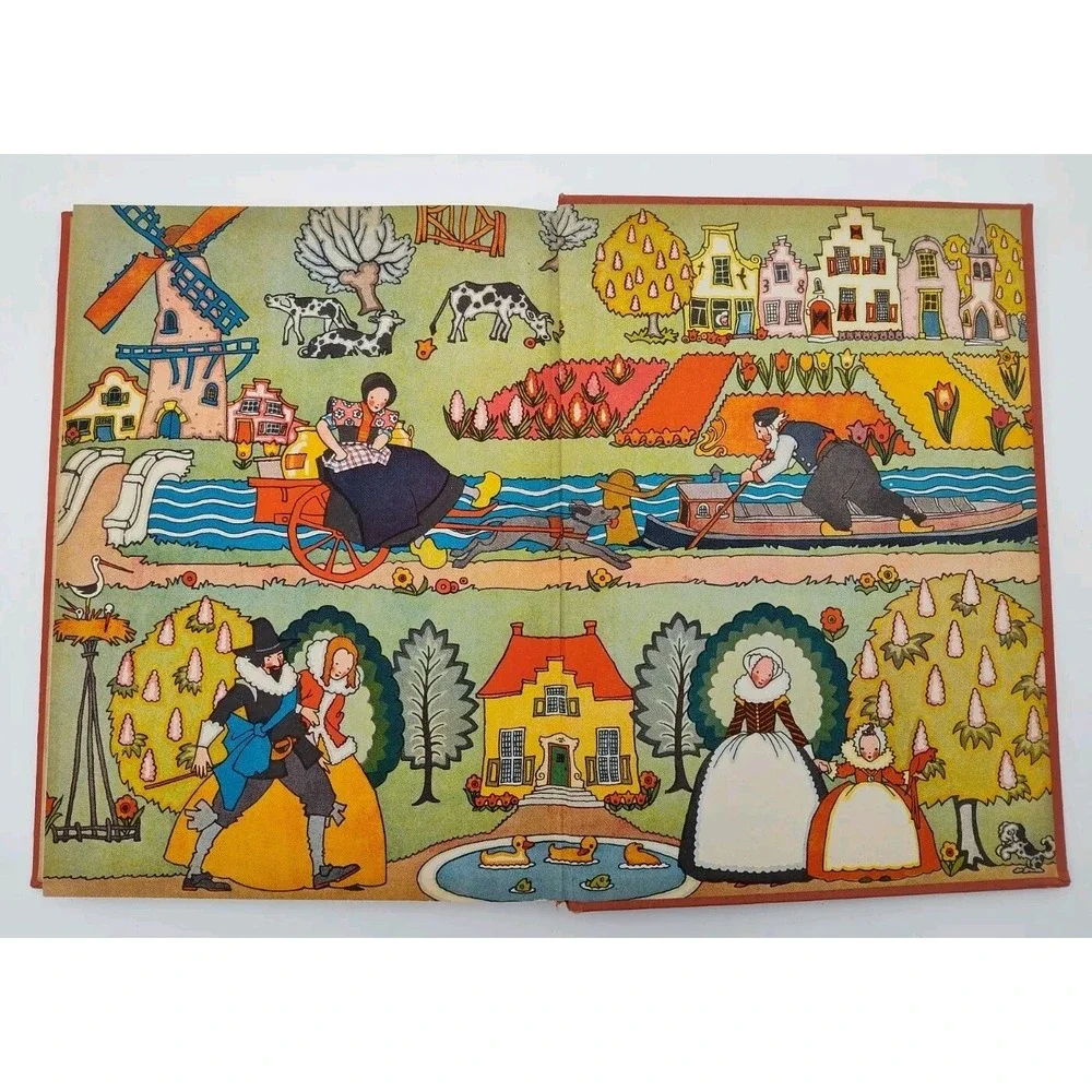 Tales Told in Holland 1926 Book‎ Maud & Miska Petersham SEE PICS B61.1GU2103